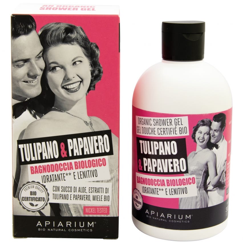 Bagnodoccia tulipano e papavero