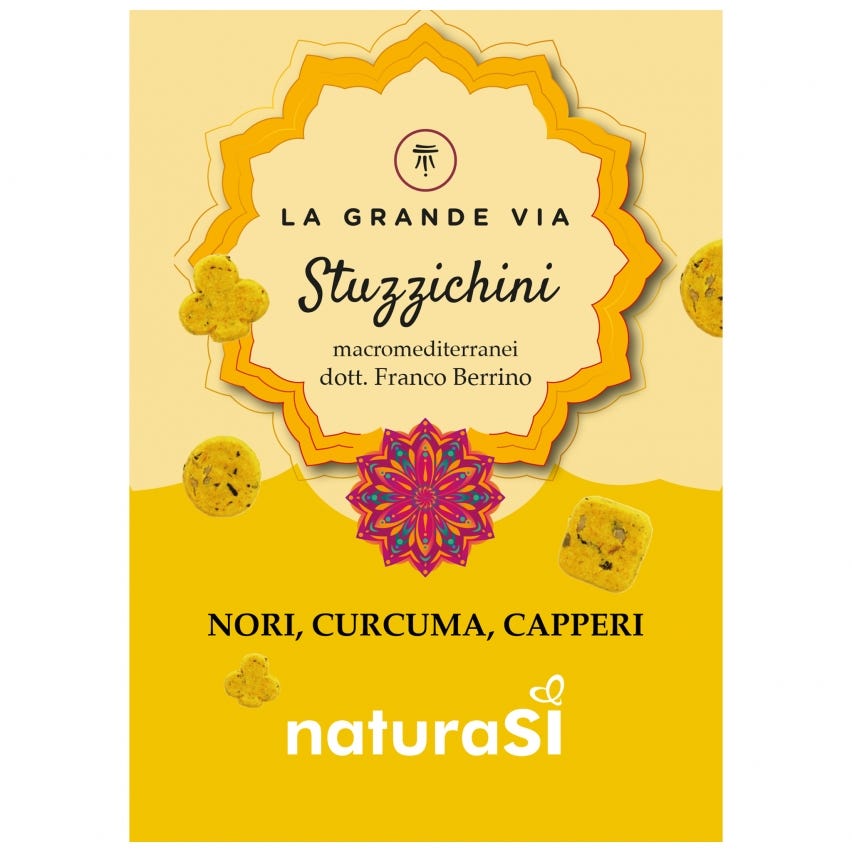 Stuzzichini macromediterranei - Nori, curcuma, capperi
