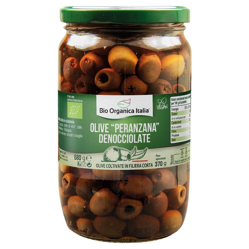 Olive nere denocciolate