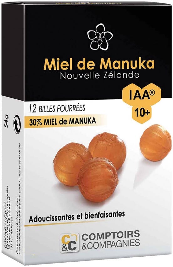 Bon bon ripieni 30% miele di manuka IAA®10+