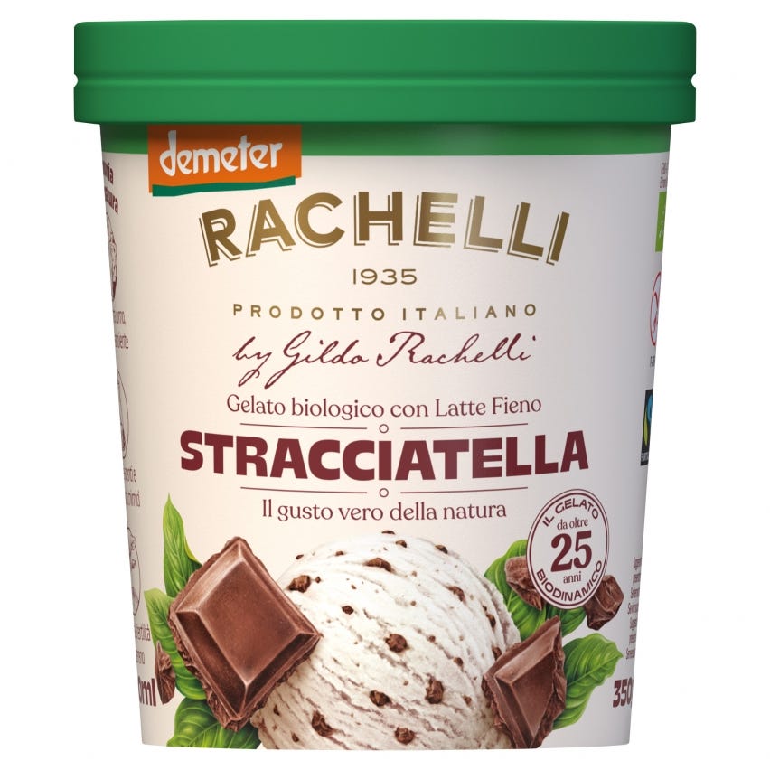 Gelato in barattolo alla stracciatella