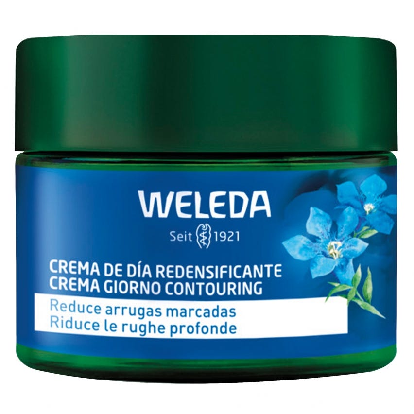 Crema giorno contouring - Genziana blu e stella alpina