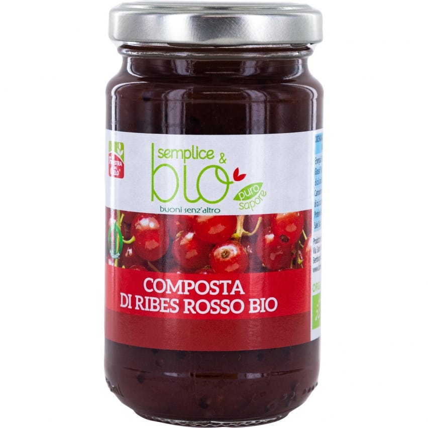 Composta di ribes rosso