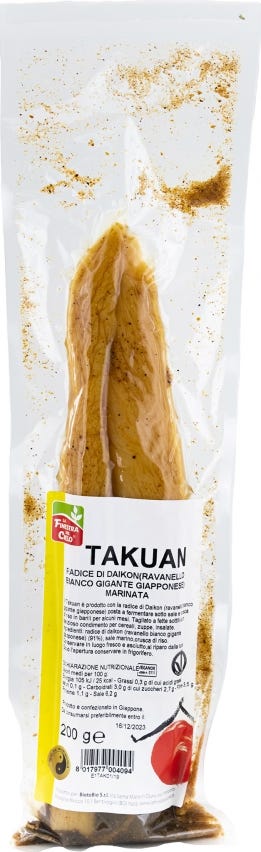 Takuan ravanello gigante giapponese