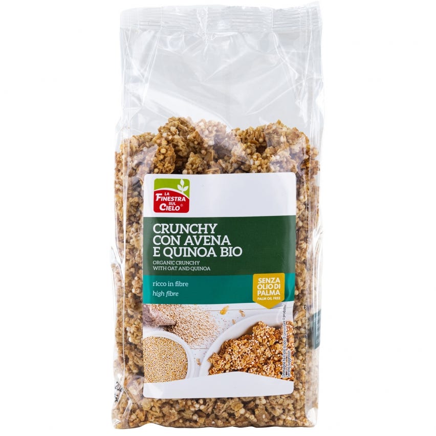 Crunchy avena e quinoa