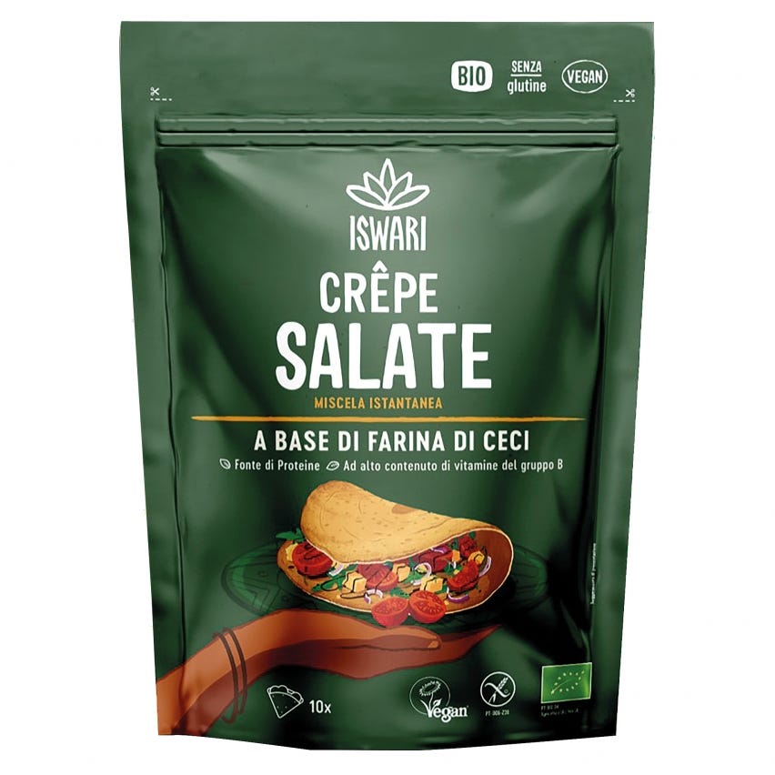 Preparato per crepes salate