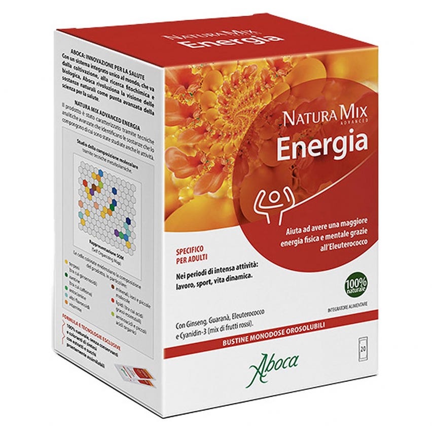 Natura mix advanced energia orosolubile