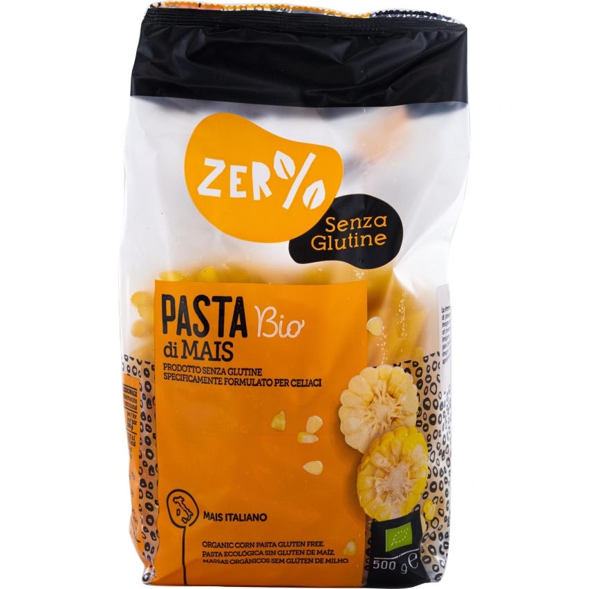 Penne di mais senza glutine