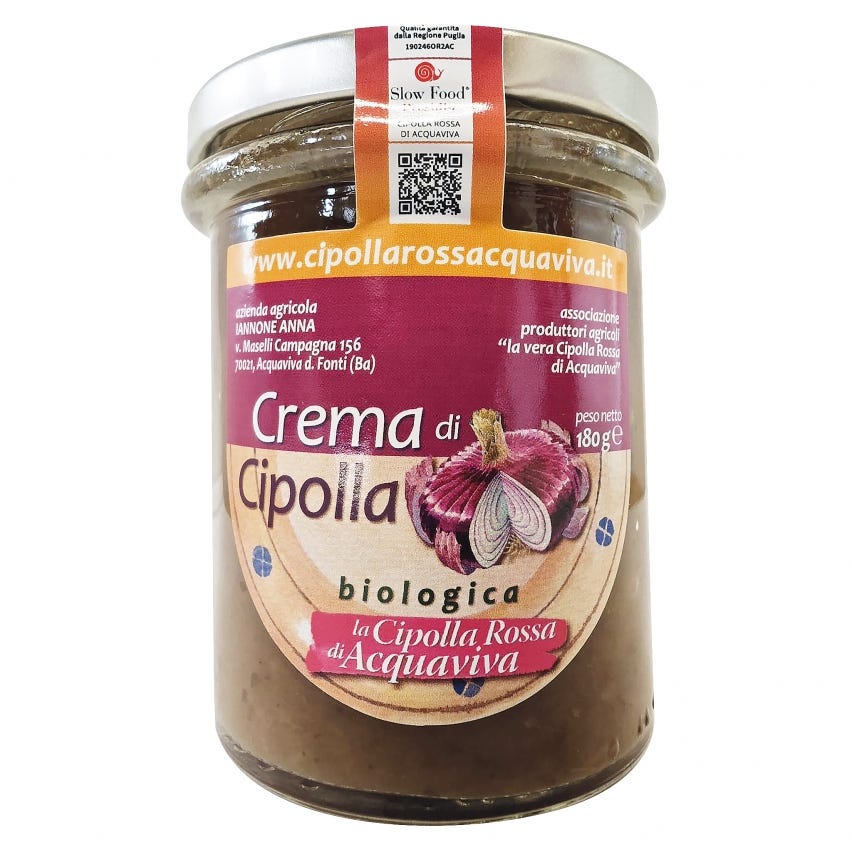 Crema di cipolla di Acquaviva