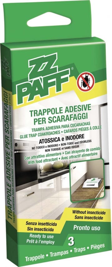 Zzpaff - Trappole adesive per scarafaggi