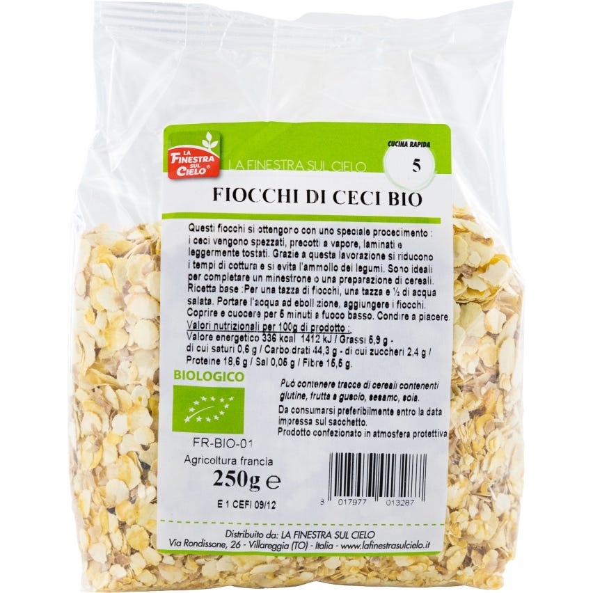 Fiocchi di ceci