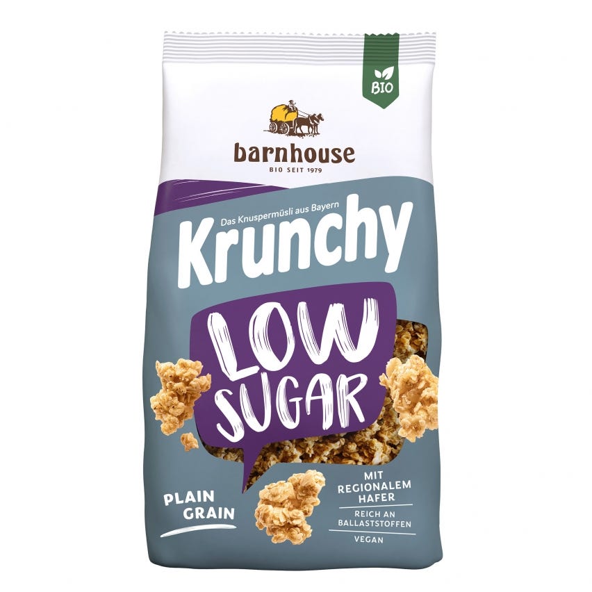 Krunchy Plain grain - Low sugar