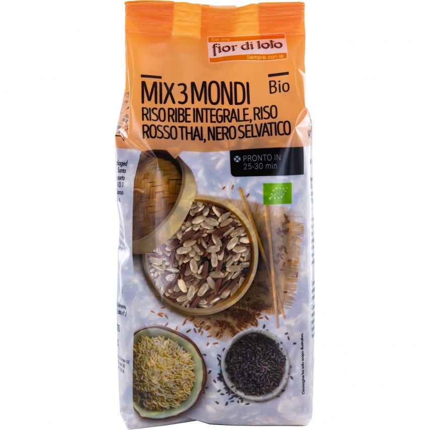 Mix 3 Mondi con riso Ribe Thai e selvatico canadese