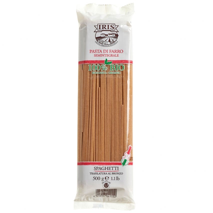 Spaghetti di farro semintegrale