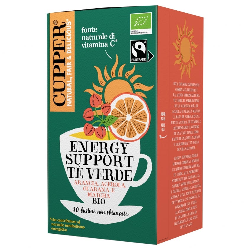 Energy support Tè verde