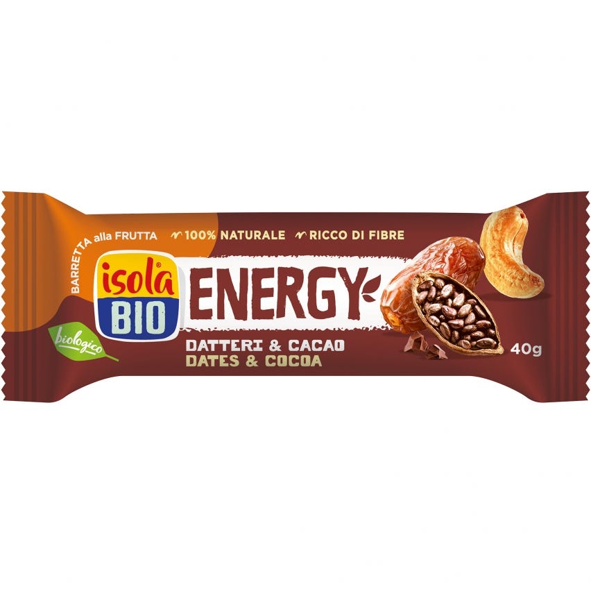 Barretta energy datteri e cacao