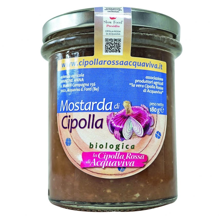 Mostarda di cipolla di Acquaviva