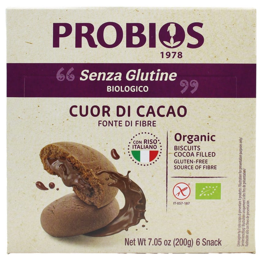 Cuor di riso al cacao Rice & Rice