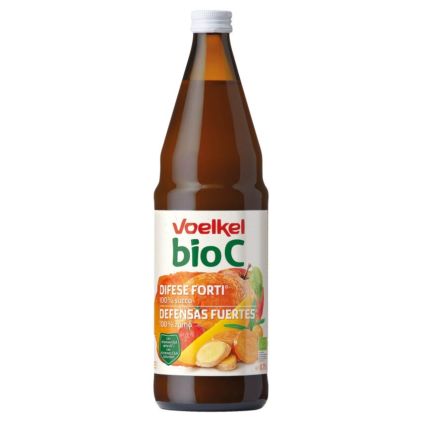 Succo Bio C arancia mela e carota