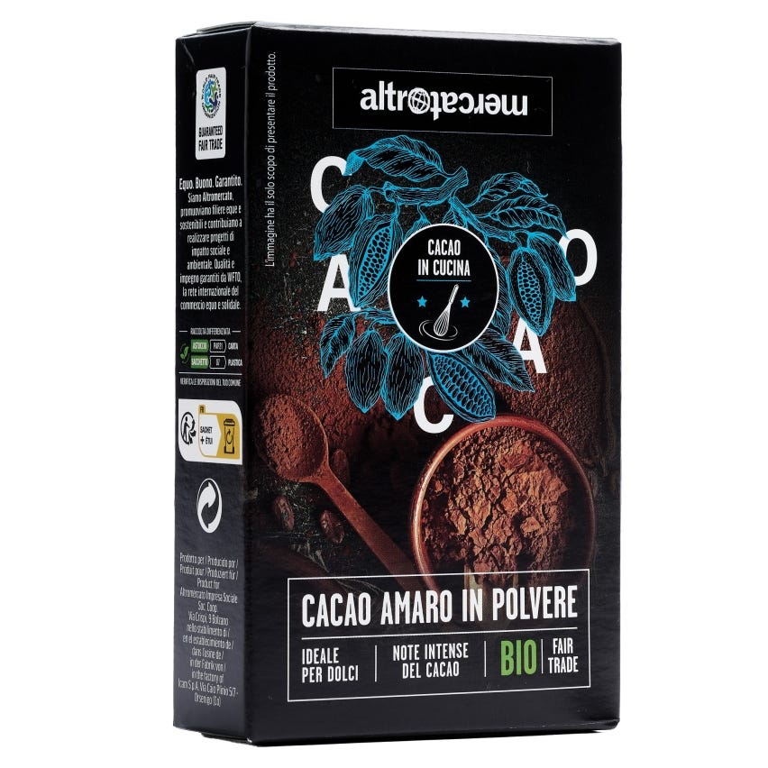 Cacao amaro in polvere